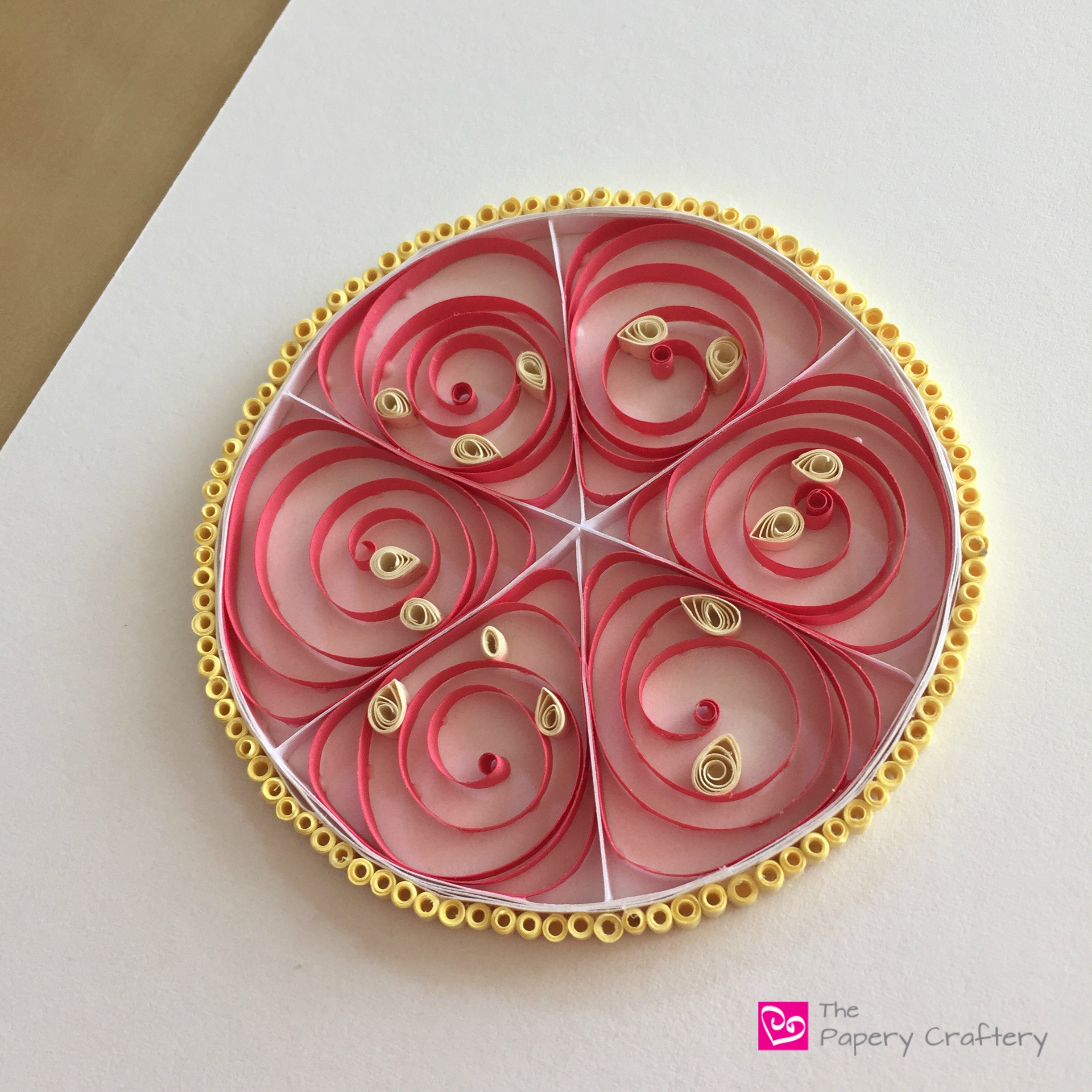 How to Make a Quilled Paper Grapefruit The Papery Craftery