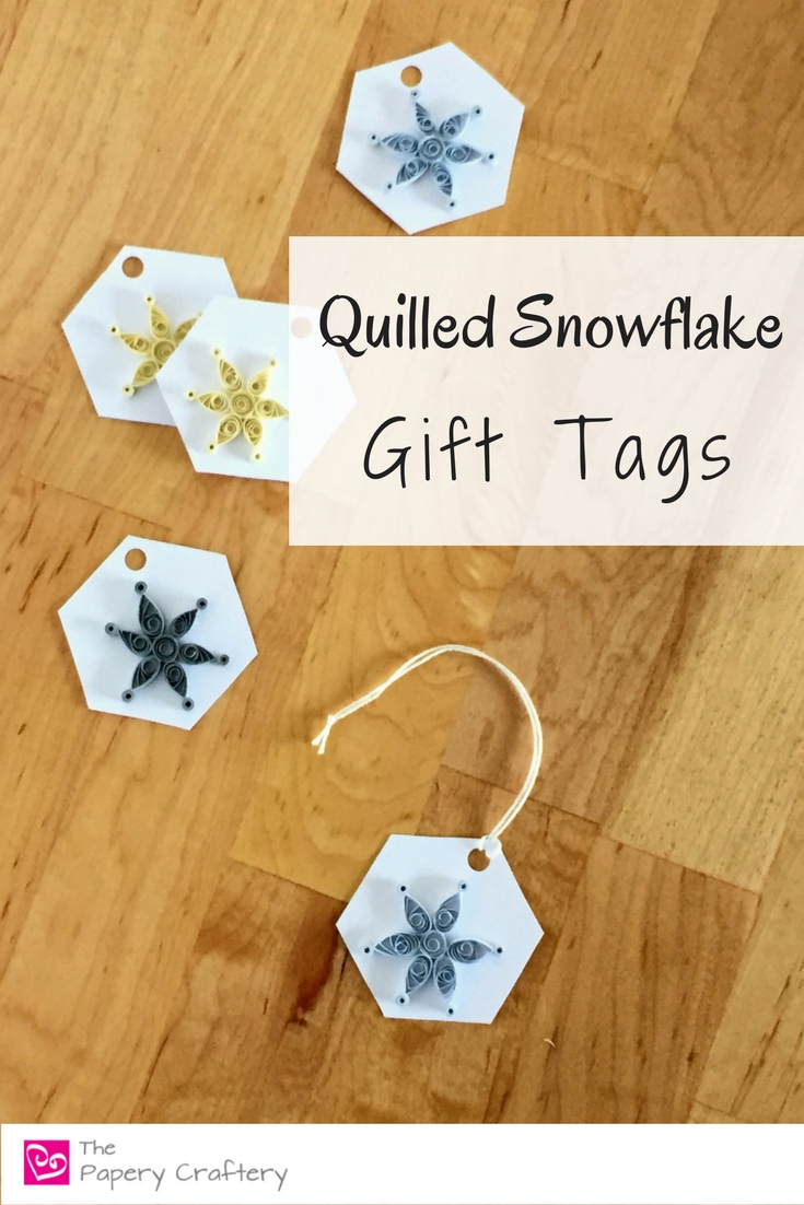 Quilled Snowflake Gift Tags (1) The Papery Craftery
