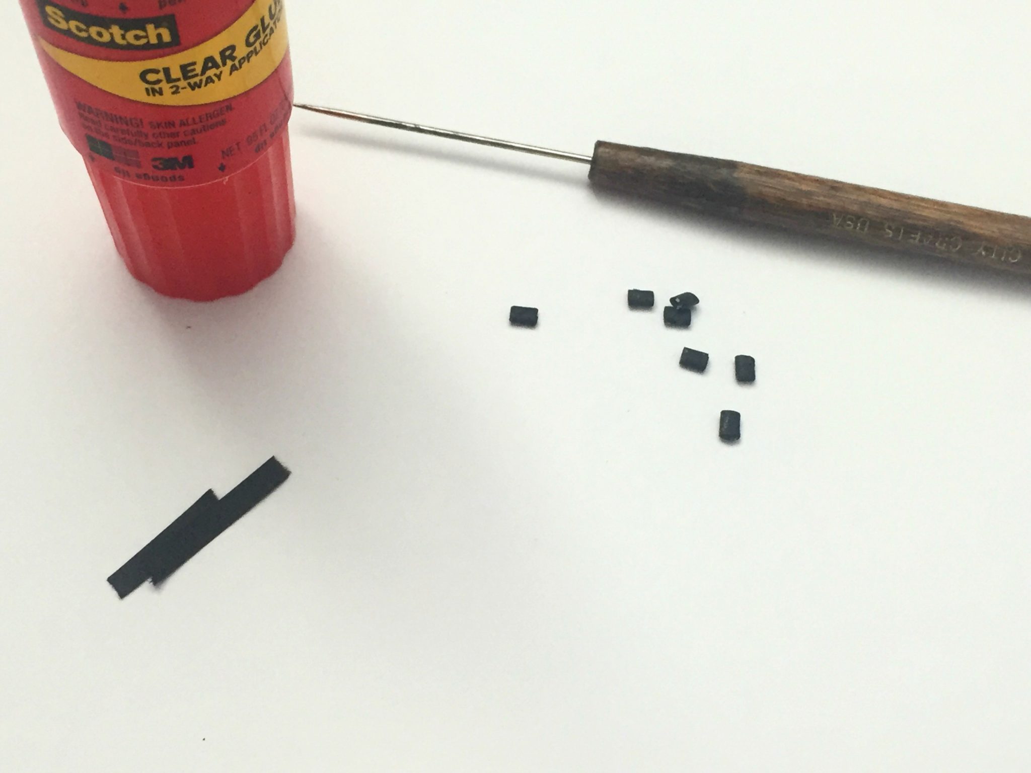 Loading & Using a Glue Dispensing Syringe using E6000 and Gemtac Adhesives  