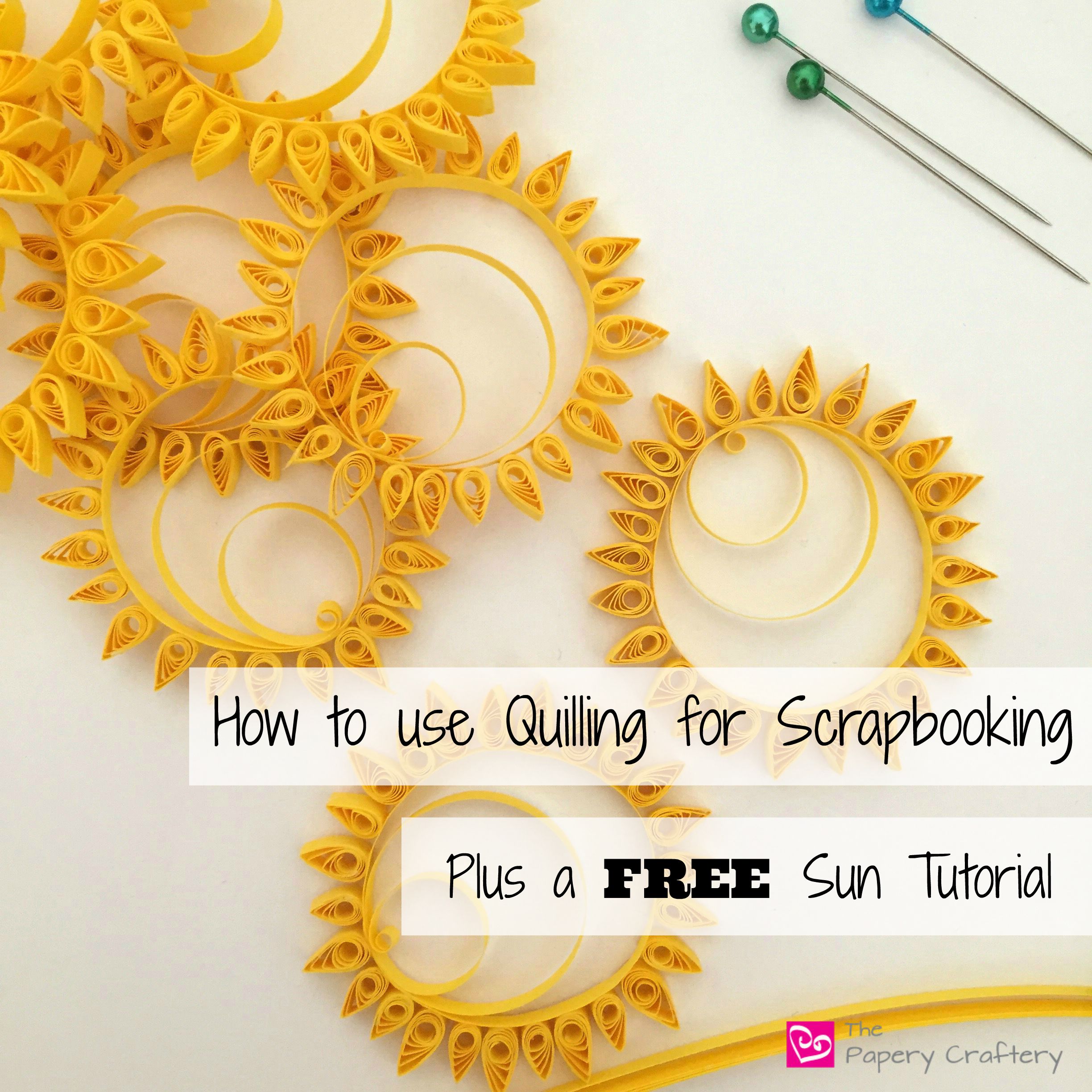 How to use Quilling for Scrapbooking The Papery Craftery