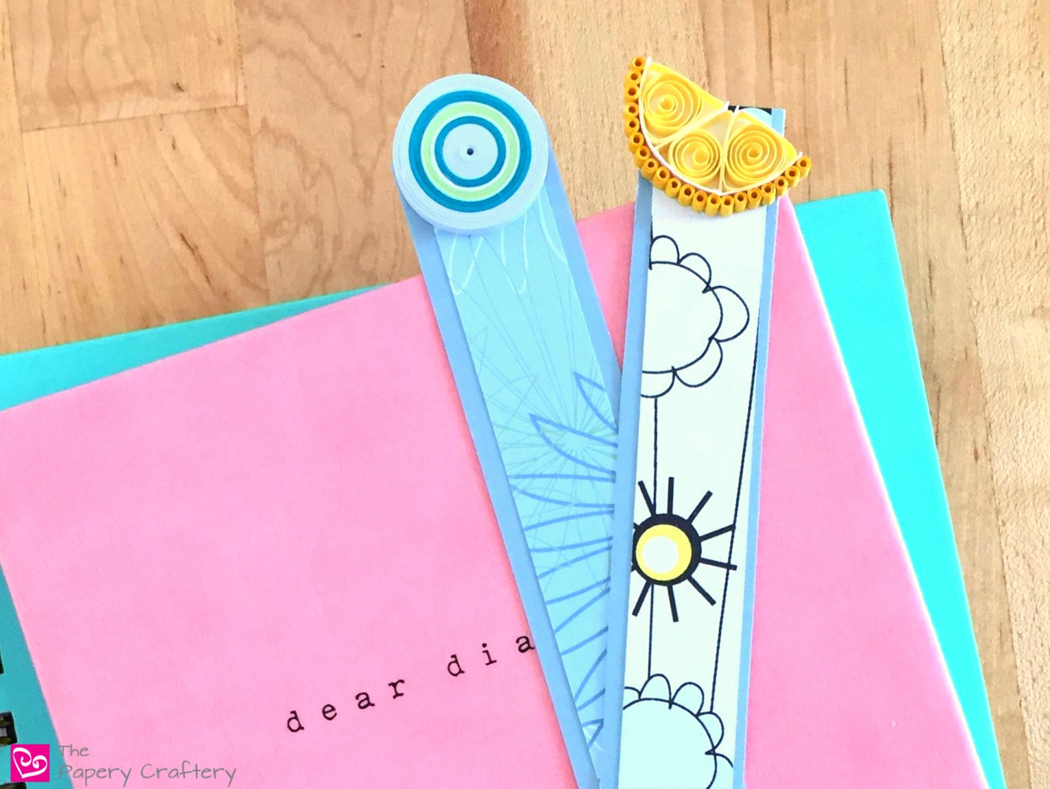 Quilling Paper Bookmarks The Papery Craftery