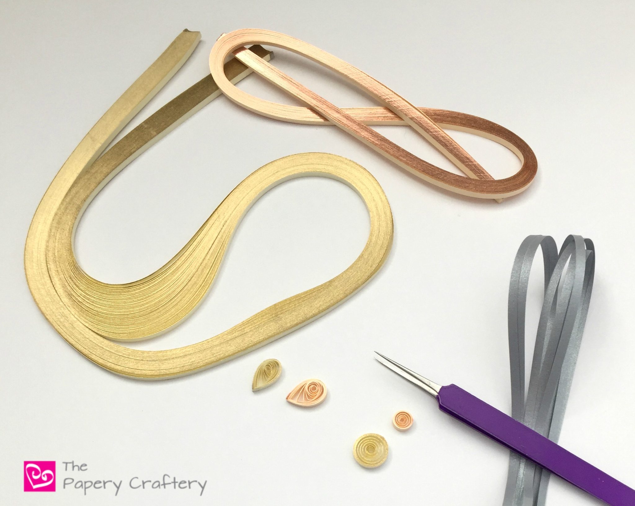 Tips for Using Metallic Quilling Paper The Papery Craftery