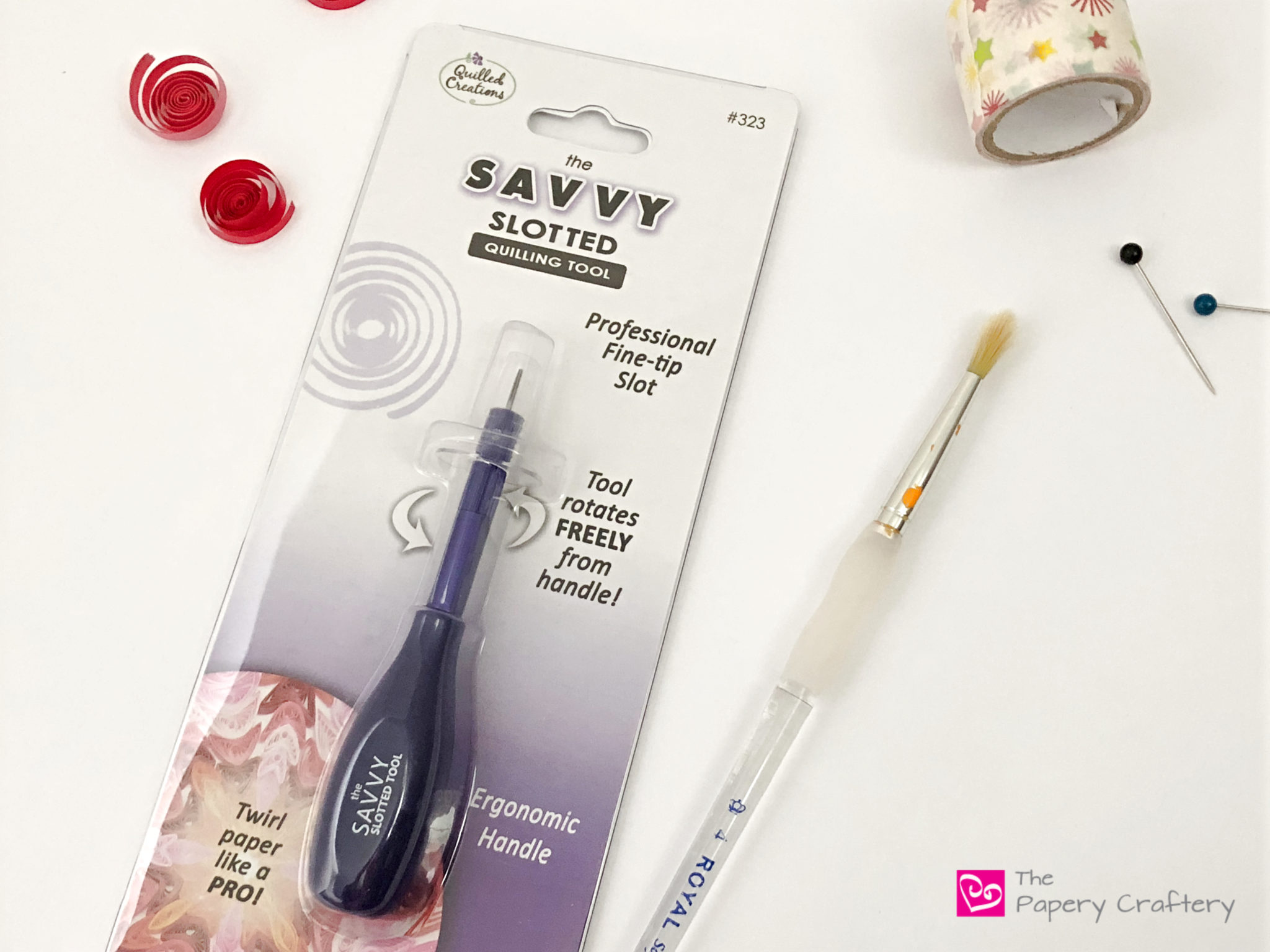 Savvy Slotted Quilling Tool Review The Papery Craftery