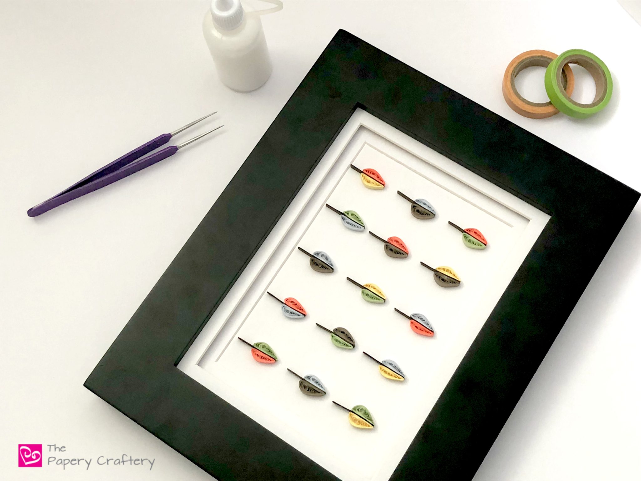 338) Quilling Glue Basics - 5 Helpful Tips #quilling