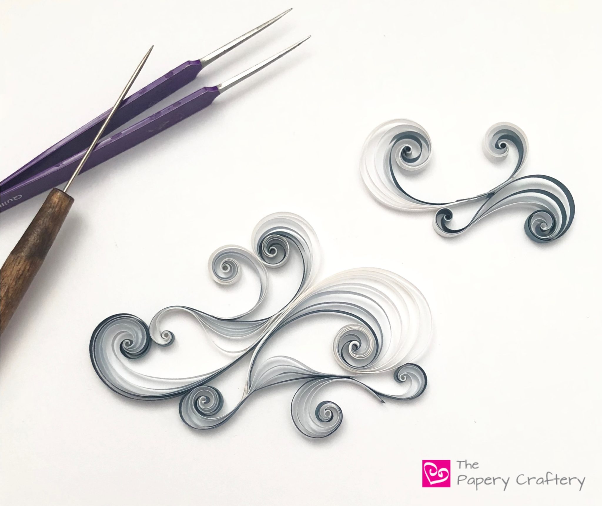 Quilling Paper Clouds The Papery Craftery