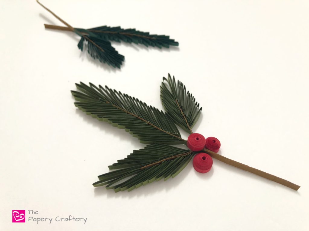 Quilling Paper Pine Needles The Papery Craftery